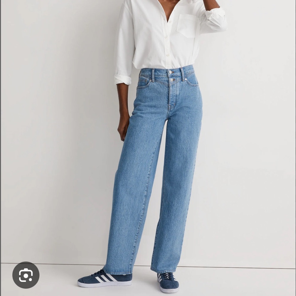 Madewell the perfect vintage wide leg in Harding Wash